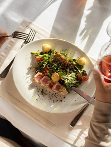 Dîner assis