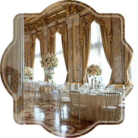 Un espace raffiné pour célébrer un mariage élégant ou une réception chic ?